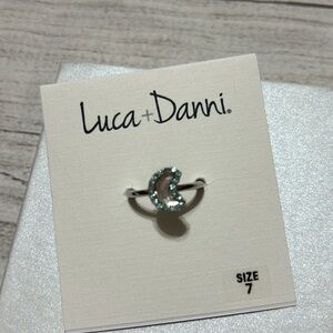 Luca + Danni Moon silver Ring